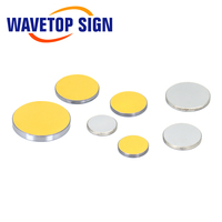 WaveTopSign CO2 Laser MO Miroir Réfléchissant Dia.20 25 30 38.1mm Épaisseur 3/5mm pour Machine de Découpe et de Gravure Laser Co2