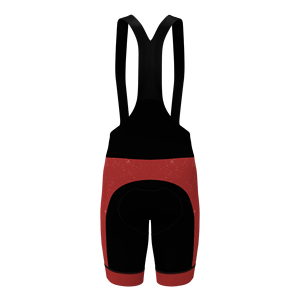 HIRBGOD Cuissard à bretelles de cyclisme unisexe respirant léger <span class=keywords><strong>cycliste</strong></span> bas rouge Design court pantalon à bretelles de vélo <span class=keywords><strong>avec</strong></span> insert de siège - Product Image 3
