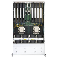 Serveur Supermicro d'origine 4124GS TNR 2 CPU Huit voies Système AMD EPYC GPU Calcul de l'apprentissage profond Serveur en rack