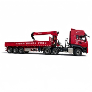 Semirremolque Contenedor Autocargable con Grúa Hidráulica para Logística - Product Image 1