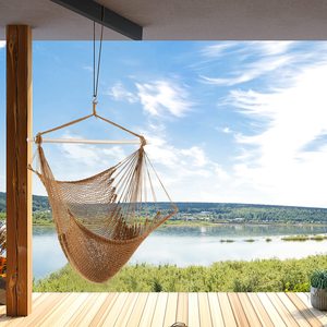 مثلث حديقة تخييم محمول حديث قابل للإزالة مخصص للأماكن الخارجية سرير هزاز بإطار - Product Image 5