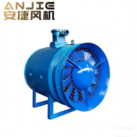 Ventilateur local antidéflagrant électrique FBC pour l'exploitation minière 30KW en acier au carbone, prise en charge de la personnalisation OEM ODM