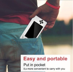 Wolsen <span class=keywords><strong>8</strong></span> Bit Túi Lớn Retro Cậu Bé Cầm Tay Trò Chơi Trạm 4.3 ''Màn Hình Retro Cổ Điển TV Trò Chơi Giao Diện Điều Khiển Được Xây Dựng Trong 225 Trò Chơi - Product Image 4