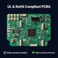 Vergoldete PCB-Hauptplatine Fernbedienungs-Schaltkreis RC-Spielzeug PCB Sender-Empfänger-Modul Herstellung Komplettfabrik PCBA