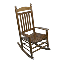 Chaise à bascule adulte blanche durable pour balcon, porche, salon, hôtel, assemblage facile pour l'extérieur