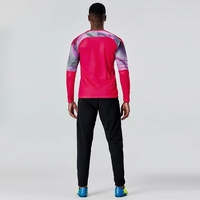 Maillot de football à manches longues pour hommes Uniformes de gardien de but pour adultes Maillots de football verts à manches longues pour garçons Vêtements de gardien de but