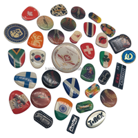Badges en métal personnalisés en alliage d'aluminium et de zinc pour l'électronique, les vêtements et la décoration de marques