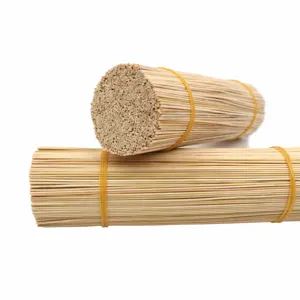 Fabbricazione prezzo a buon mercato vendere 3A grado di incenso bastone di bambù palo cinese da CN;ANH religione colore naturale biodegradabile