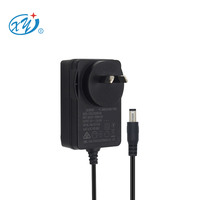 Adaptateur secteur AC/DC homologué Saa, norme EN61347, 24W, 12V, 2A, Ctick RCM, pour l'éclairage des sapins de Noël