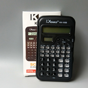 Calculatrice scientifique Kenko Kk105b noire, alimentée par piles, pour les examens des étudiants - Product Image 2
