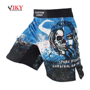 Pantalones Cortos de MMA para Hombre, Transpirables, Cómodos, de Alta Calidad, con Logotipo Personalizado al por Mayor - Product Image 1