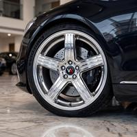 Jantes en alliage forgé chromées de luxe à 5 branches de 20, 21 et 22 pouces, 5x112 5x120, concaves, pour Mercedes Benz Classe S, BMW Série 7