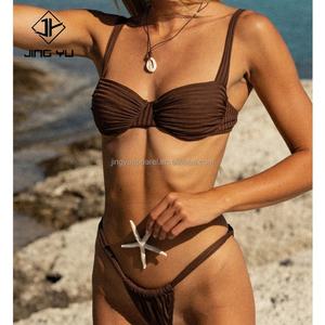 Maillots de bain pour femmes en tissu recyclé OEM 2024, maillots de bain de créateur, fabricant de maillots de bain - Product Image 2