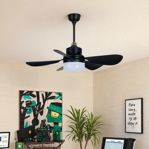 Bán hàng nóng 30 Wát Cooler E27 AC85-265V quạt trần với thay đổi độ sáng 3 màu đèn <span class=keywords><strong>Led</strong></span> điều khiển từ xa nhựa ABS Ổ cắm quạt AC động cơ - Product Image 6