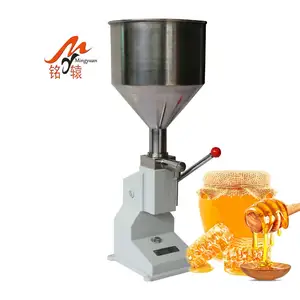 Hand control stainless steel machine small manual filling machine liquid cream filling equipment for laboratories