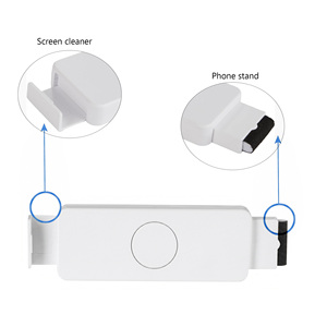 Support de téléphone rotatif personnalisable en ABS avec nettoyeur d'écran – Nouveauté 2026 – Offre Spéciale - Product Image 3