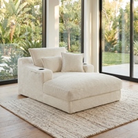 Canapé-lit compact moderne en mousse compressée sous vide, fauteuil inclinable en tissu sans armature pour salon, livré en boîte