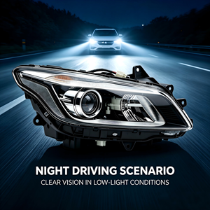 ไฟหน้าคุณภาพสูงด้านซ้ายสำหรับ <span class=keywords><strong>Honda</strong></span> <span class=keywords><strong>City</strong></span> <span class=keywords><strong>ปี</strong></span> 2009 2010 2011 2012 <span class=keywords><strong>2013</strong></span> 2014 GM2 GM3 ชุดไฟหน้า OEM 33150-TM0-H01 - Product Image 5