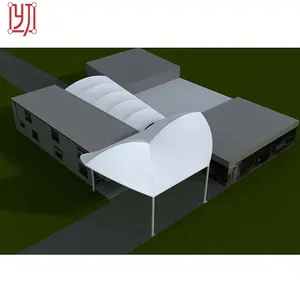 Outdoor Tensile Sun Sail Membrane Structure Canopy With Factory Price