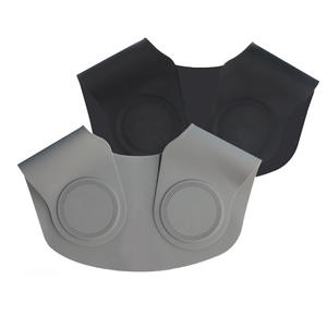 Tinte de silicona para el cabello de salón, tira para el cuello de peluquero, capa de peluquería, capa impermeable de silicona para cortar el cabello - Product Image 1