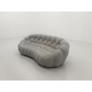 Canapé de Salon Créatif en Tissu Maille Alvéolé, Housse Complète Douce, Fauteuil Paresseux de Vacances et de Loisirs - Product Image 2