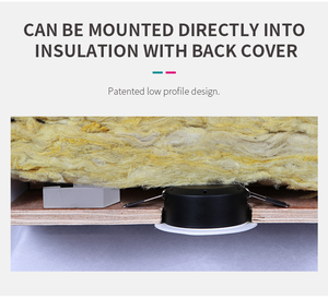 Projecteur de logement intégré pour projets hôteliers d'intérieur LED COB encastrable à gradation réglable Downlight/down Light - Product Image 3