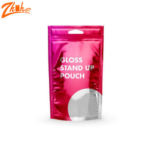 Bolsa Doypack con Cierre Hermético, Impresa con Grabado Personalizado, a Prueba de Humedad, Tamaño Pequeño 3.5, de Plástico PE, para Envasado de Snacks como Papas Fritas, Chicle y Leche - Product Image 3