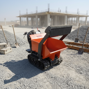 Dump Truck Crawler Bertenaga Bensin Bersertifikasi CE, Rotasi 360 Derajat, Mini Transporter 1 Ton, Mesin Motor, Dilengkapi <span class=keywords><strong>IOT</strong></span>, Untuk Pertanian/Lahan - Product Image 1