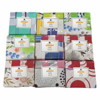 Ensemble de Draps de Lit Imprimés Microfibre Noire Haute Qualité 6 Pièces, Fournisseur de Linge de Lit