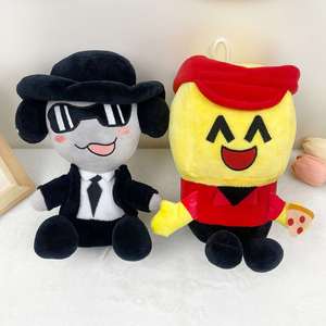 Peluche Mew Forsaken Chance en peluche noire avec lunettes de soleil, jouet en peluche de dessin animé, cadeaux pour enfants - Product Image 4