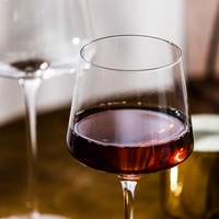 Gobelet à vin rouge élégant en cristal sans plomb de 18,5 oz, capacité de 500 ml