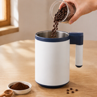 Moulin à café automatique multifonctionnel, lame en acier inoxydable pour noix, épices, grains, logo personnalisé