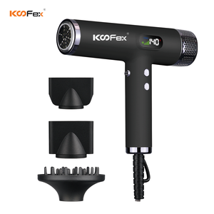 ไดร์เป่าผม KooFex 2300W กำลังสูง สำหรับมืออาชีพ ความเร็ว 110,000 รอบต่อนาที พร้อมเทคโนโลยีไอออนลบ และหน้าจอ LCD - Product Image 1