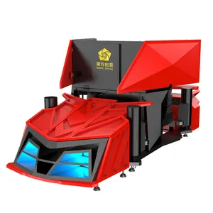 New Arrival 4D Racing Car Game Machine Best Feeling Indoor Racing Simulator Made of Glass and Metal for Sale