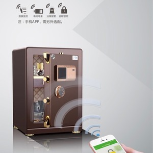 Hengfa Safe Box 600mm High Fingerprint Password Lock For Home Office Jewelry <b>Storage</b> Carbon Steel Rectangle Standing Type - Product Image 4