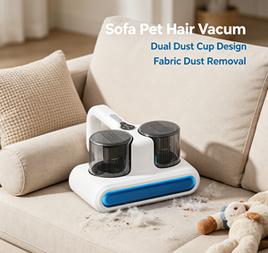 Double Head UV Dust Mite Remover Vacuum Cleaner Low Noise <b>Portable</b> <b>Bed</b> Pillow Sofa Cleaner - Product Image 5