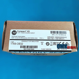 โมดูลอัตโนมัติอุตสาหกรรม Rockwell Automation Compact I O 1769 IQ32 32 Pt 24Vdc Sink Source Input - Product Image 2