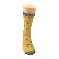 Chaussettes de sport personnalisées en sublimation, vente en gros