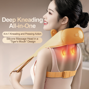 <span class=keywords><strong>2026</strong></span> <span class=keywords><strong>Hot</strong></span> Sale Elektrische Nek- & Rugmassager met 3D Kneedvibratie, Warmte en Timer voor Diepe Weefselontspanning - Product Image 3