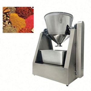 Small Sized Stainless Steel Electric Heated Rotating Cone Shaped <b>Mixer</b> Handles Food Dry Powder and Spice Mixing Tasks - Product Image 6