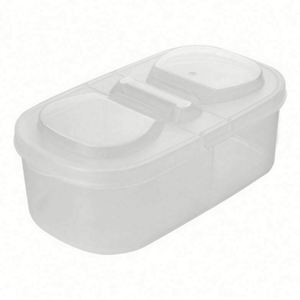 Frascos de Almacenamiento de Cocina Modernos, Herméticos, Ecológicos, de Plástico, Estilo Europeo, con Tapas Abatibles, Embalados en Cartón, a Prueba de Polvo, Multifuncionales para Alimentos - Product Image 5