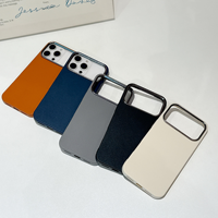 Nouvelle coque de téléphone en TPU 2026, toucher doux, anti-traces de doigts, antichoc, avec cadre métallique pour appareil photo, pour iPhone 18 17 16 Pro Max