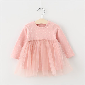 Kids Casual Wear Boutique Clothing Little Girls Wedding Churidar Cotton Materials Swing Dress for Baby - Product Image 5