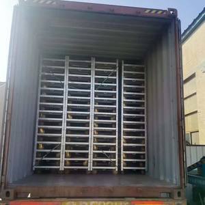 Carro de almacenamiento para exhibición de plantas de flores de invernadero, carro de metal de acero expandido, estante de alambre de malla, herramientas de transporte, OEM personalizable - Product Image 5