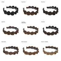 Premium fait à la main synthétique papillon tressé bandeau cheveux perruques tressé bandeau Style bohème femmes coiffure perruque couvre-chef