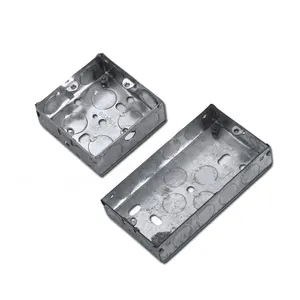 electrical metal junction box 3x3 switch box