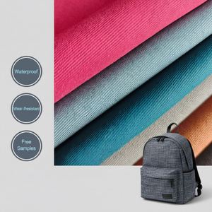 Venta Directa de Fábrica, Tela de Poliéster 300D con Doble Recubrimiento Catiónico de PVC, Resistente a la Intemperie, para Bolsas de Camping - Product Image 2