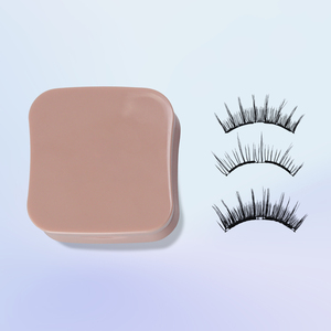 Pestañas Postizas Magnéticas Reutilizables Hechas a Mano de Marca Privada, Estilo Natural, Resistentes al Agua, Sin Necesidad de Pegamento ni Delineador - Product Image 5