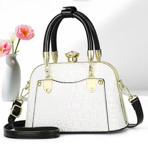 Sac Coquille Femme 2026 Nouvelle Tendance Sac à Main en Cuir Brillant Motif Crocodile Sac Bandoulière Unique - Product Image 6