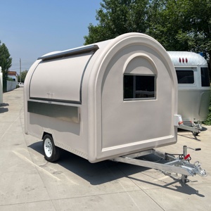 Rimorchio per Alimenti in Fibra di Vetro su Misura 3m/9.84ft Trainabile con Forno per Pizza e Attrezzatura per Dolciumi Certificato DOT per Catering Gelati - Product Image 2
